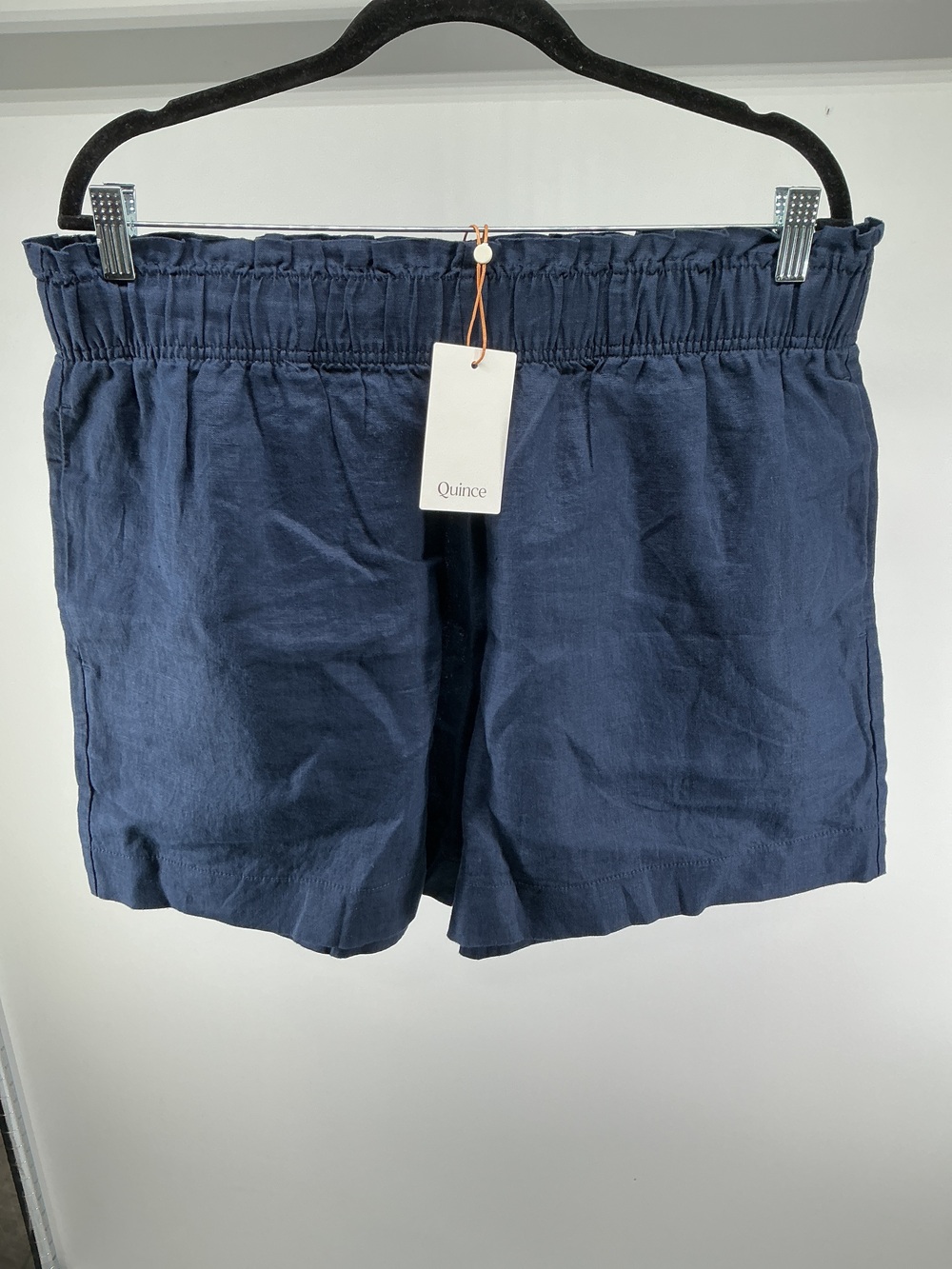 100% European Linen High Waisted Shorts